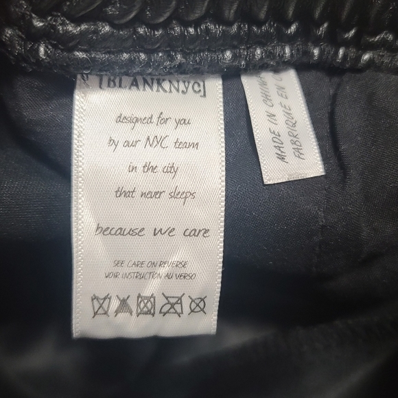 Blank nyc faux leather pull on pants - Picture 8 of 9